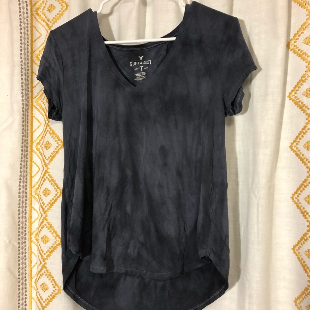 “Soft and Sexy” Blue Top